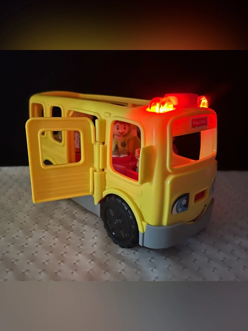 Fisher Price Little People Sit With Me School Bus Toy Figures Collection Works